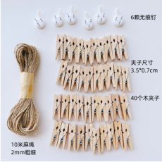 挂照片线